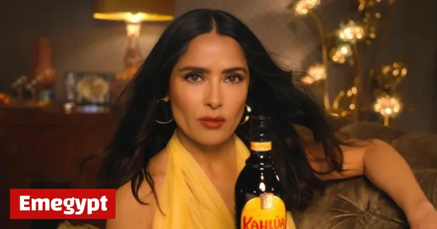 Salma Hayek Pinault Shines in Exclusive Kahlúa Dunkin’ Liqueur Ad Campaign