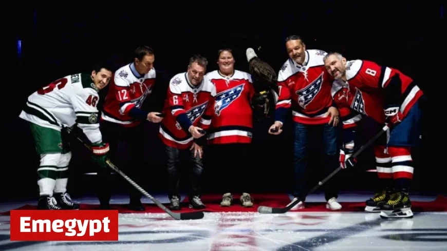 Capitals Unveil American Bald Eagle in Celebration of Iconic Screaming Eagle Jersey