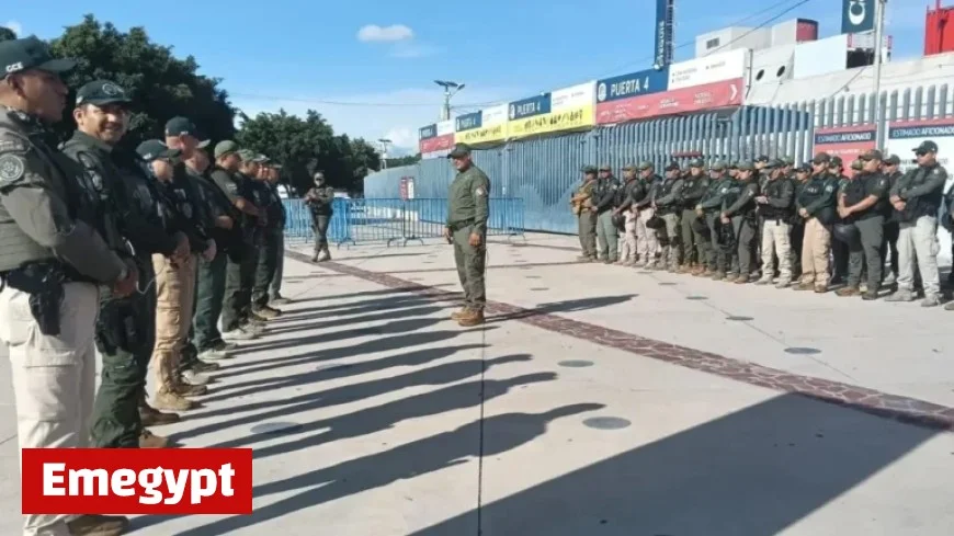 Plan Estadio Seguro Deploys 800 Officers for Atlético de San Luis vs Atlas Match