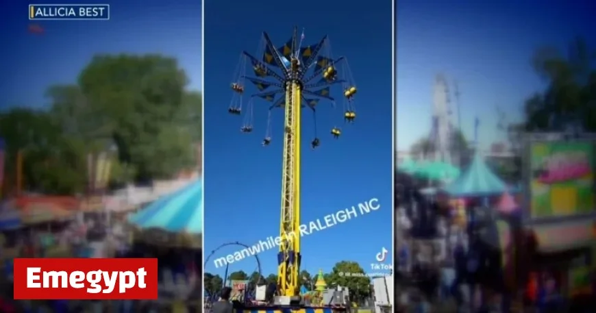 Thrill Seekers Left Dangling 100 Feet as NC State Fair Ride Halts Due to Low Voltage