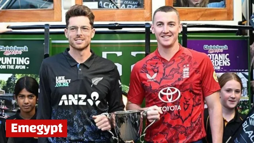 Live Cricket Score and Updates: New Zealand vs England First T20 Match in Christchurch