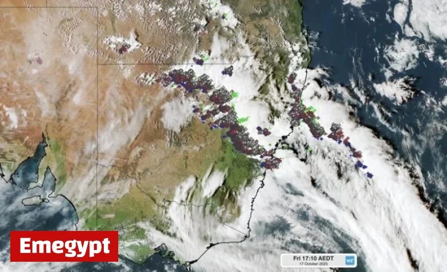 Intense storms unleash 400000 lightning strikes over NSW within just five hours