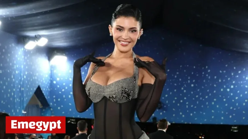 Kylie Jenner Stuns in Bold Cutout Mini Dress Leaving Little to the Imagination