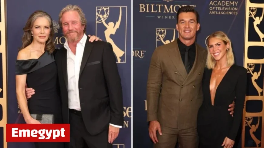 Celebrity Couples Shine on Daytime Emmys Red Carpet Date Night