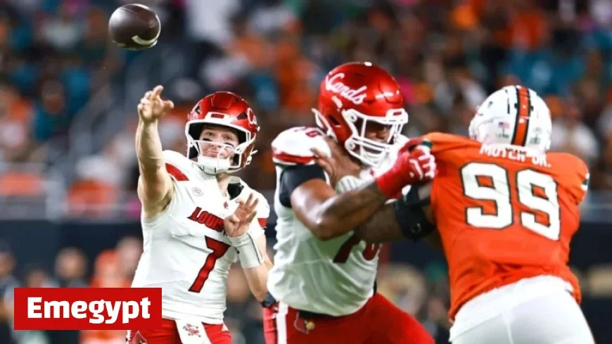 Louisville’s Bold Strategy Challenges Beck and Second-Ranked Miami