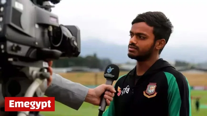 Mahidul Islam Ankon Secures ODI Spot for West Indies Series Debut