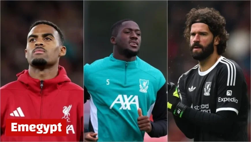Latest Fitness News Ryan Gravenberch Ibrahima Konate and Alisson Becker Updates