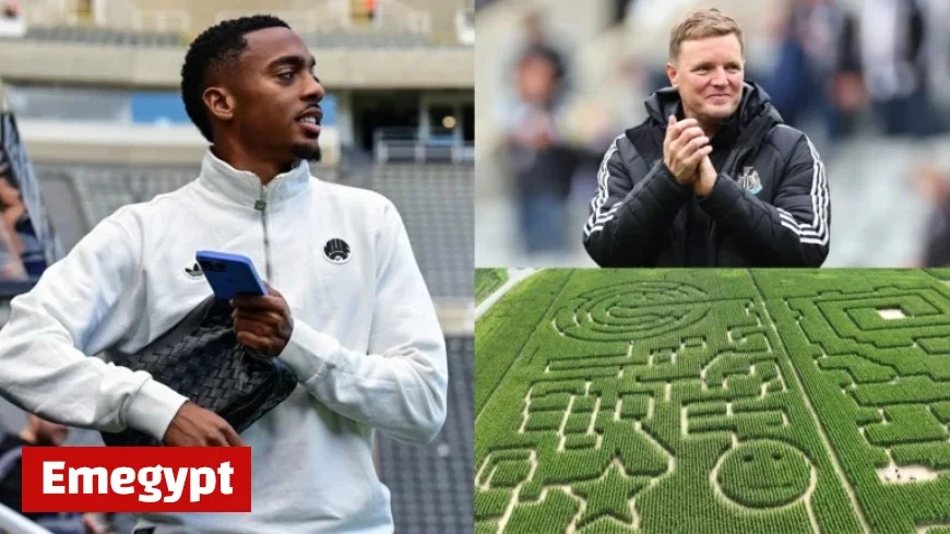 Eddie Howe Consults Joe Willock on Viral ‘Lost in Maze’ Tale as Hilarious Rumor Reaches Newcastle Training Ground