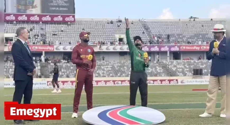 Live Cricket Score: Bangladesh Takes on West Indies in Thrilling 1st ODI Clash