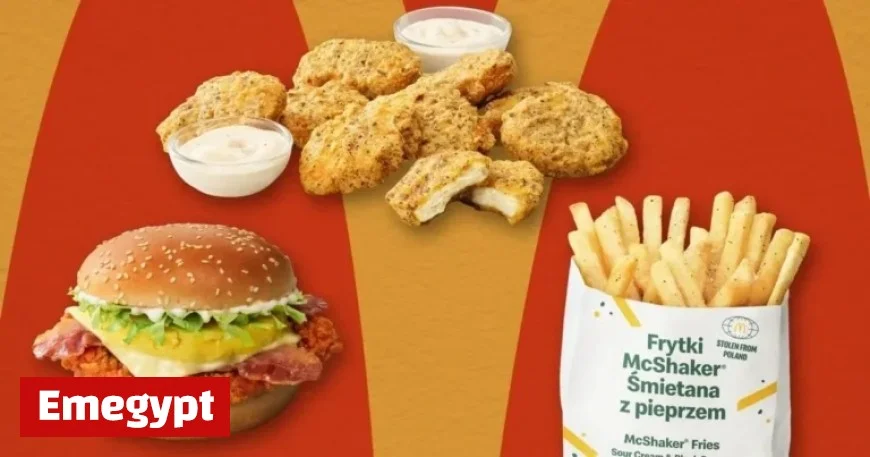 McDonald’s introduces World Heist menu featuring popular items from Canada Japan and Australia in the UK