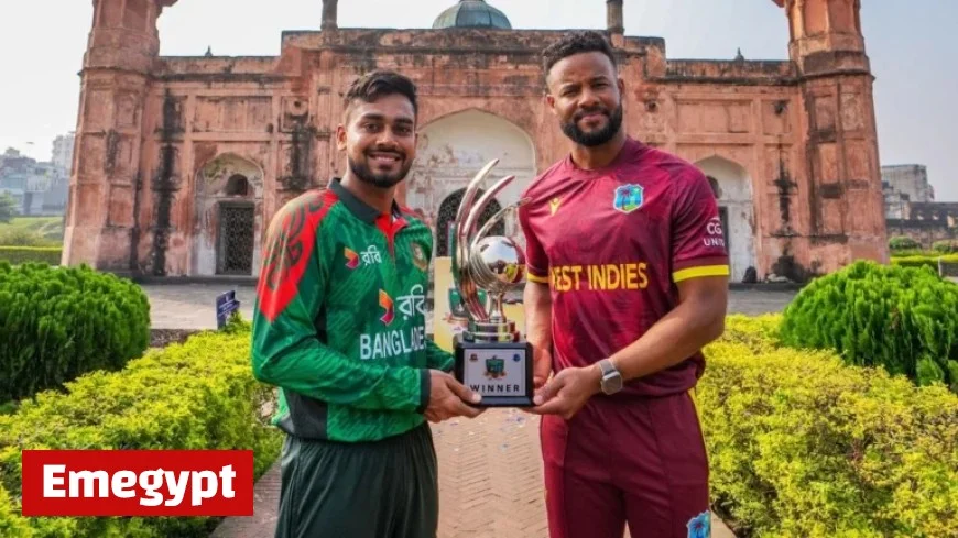 BAN vs WI Live Streaming Details 1st ODI: How to Watch West Indies Tour of Bangladesh 2025 Online; Complete Squads Info