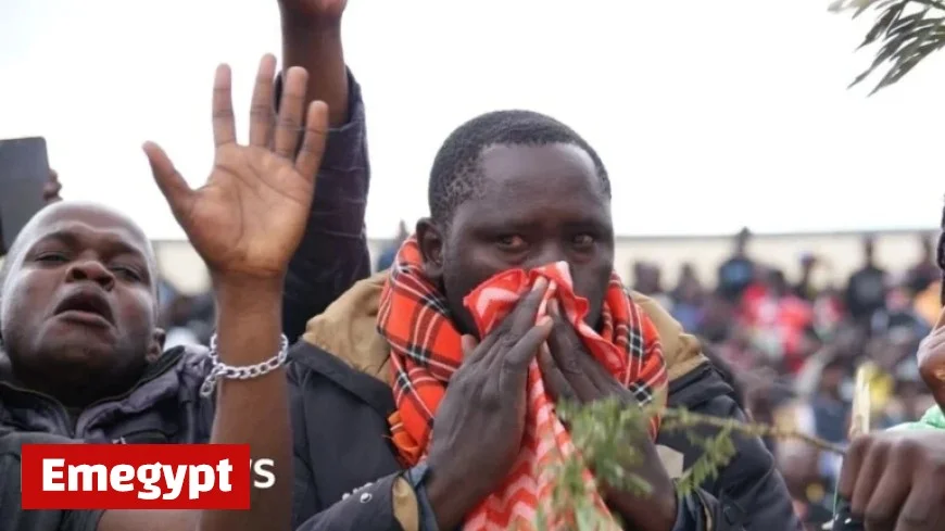 Massive crowds of heartbroken mourners gather to honor Raila Odinga at his funeral