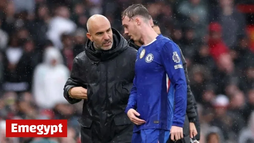 Chelsea’s Palmer sidelined for six weeks with injury setback