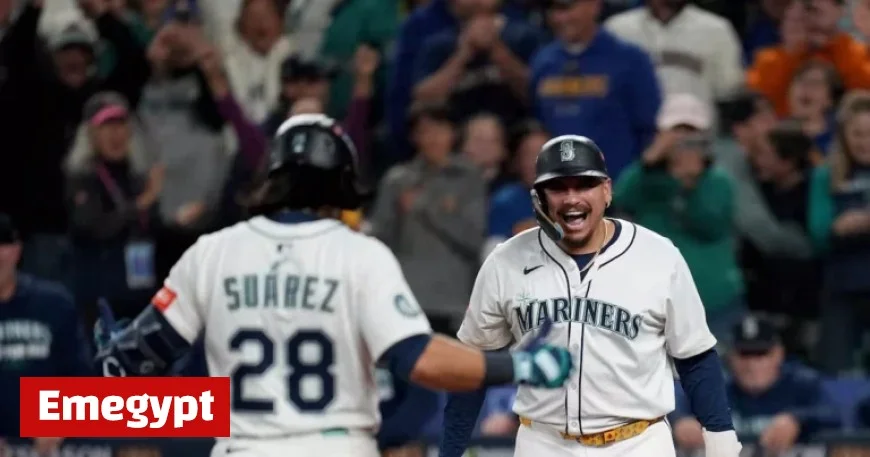 Suarez’s Tiebreaking Grand Slam Powers Mariners Past Blue Jays in Thrilling Game 5 Victory