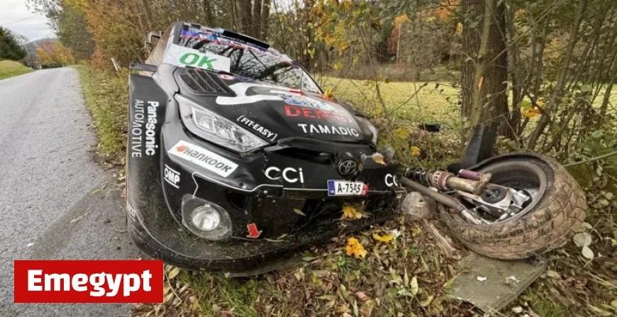 Ogier’s Crash in CER Shakes Up WRC Title Race with Unexpected Twists