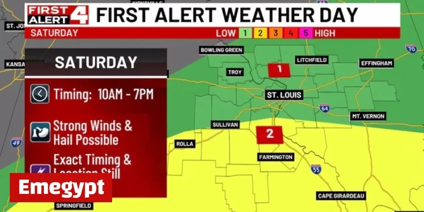 Prepare for Severe Storms and Heavy Rain on First Alert Weather Day Today
