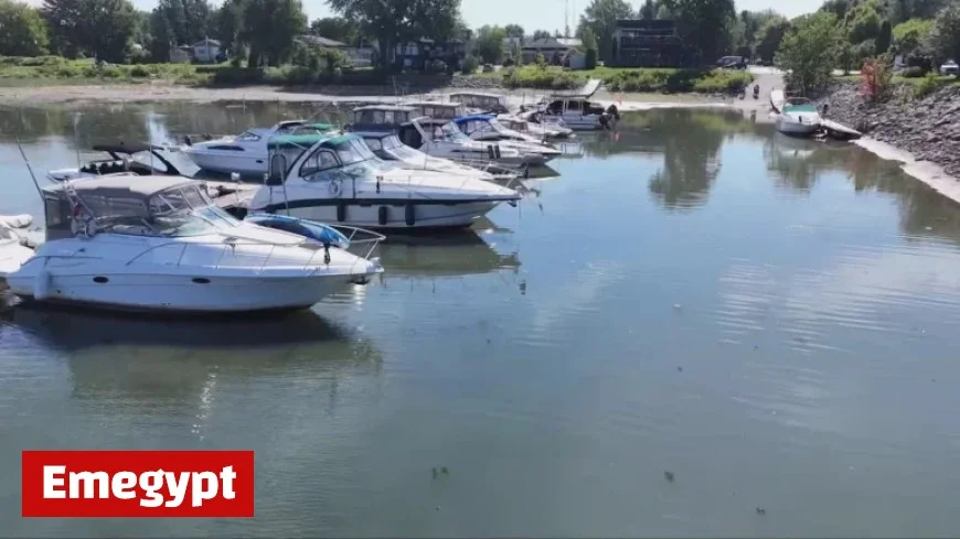 Quebec Drought Sparks Urgent Race to Remove Boats from St. Lawrence River