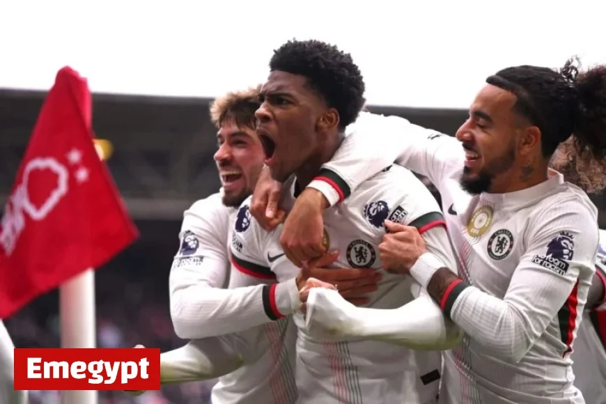 Chelsea Dominates Nottingham Forest 3-0: Guiu Shines with Acheampong’s Spectacular Highlight