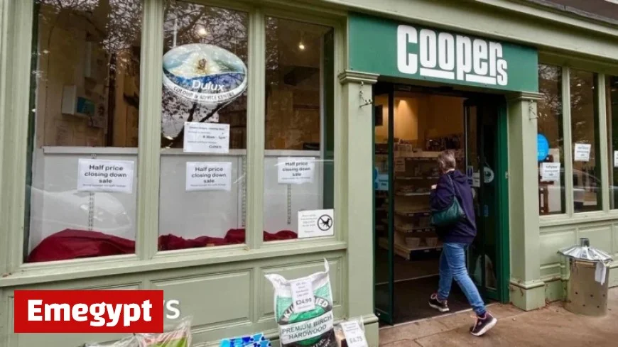 Suffolk and Norfolk to See Closure of Coopers Hardware Stores