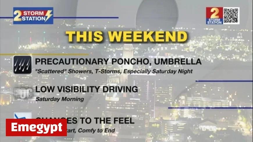 Get Ready for Impact: Friday Morning Forecast Predicts Incoming Cold Front