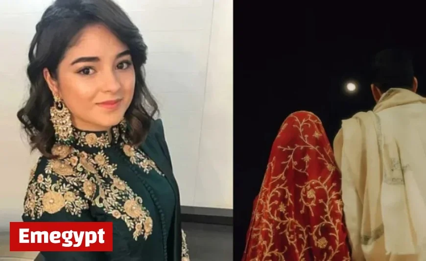 Dangal Star Zaira Wasim Ties the Knot and Shares Stunning Nikaah Ceremony Photos