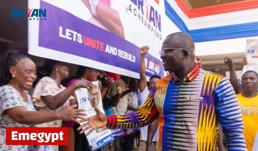 Bryan Dominates in Accra as Greater Accra Supporters Rally Behind Him