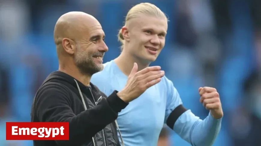 Pep Guardiola Jokingly Bemoans Erling Haaland’s Double Strike and Issues Man City Warning After Everton Victory