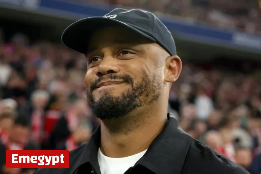 FCB Coach Kompany Discusses Dortmund Showdown and Gnabry’s Absence