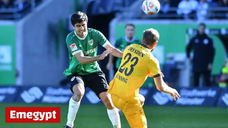 Rossipal’s Late Goal Stuns Dresden Sealing a 2-2 Draw for Preußen Fans