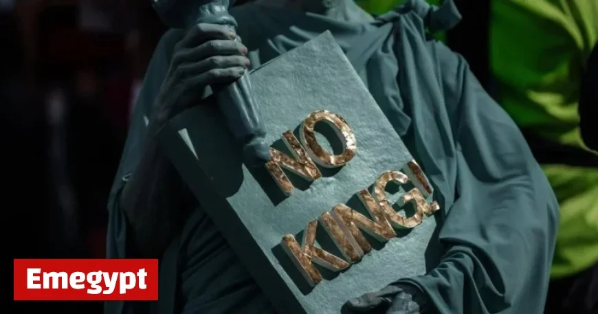Stunning Photos Capture ‘No Kings’ Rallies Against Trump Across the US and Europe