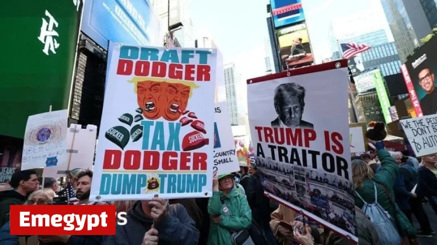 Nationwide No Kings Protests Ignite as National Guard Stands Ready Across US