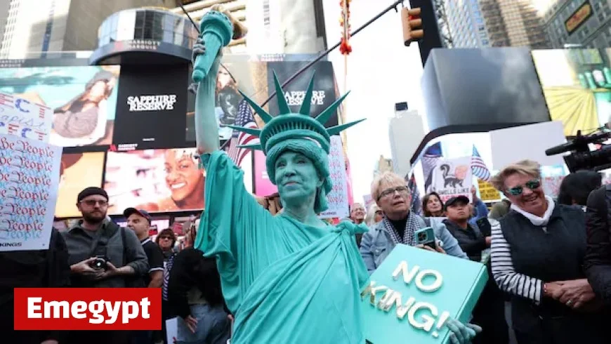 Nationwide ‘No Kings’ Protests Against Trump Ignite Across the U.S.