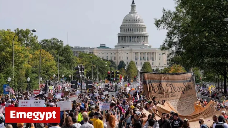Nationwide ‘No Kings’ Demonstrations Intensify in Opposition to Trump