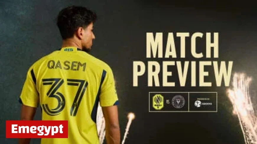 Nashville SC Takes on Inter Miami CF in Exciting MLS Regular Season Finale at GEODIS