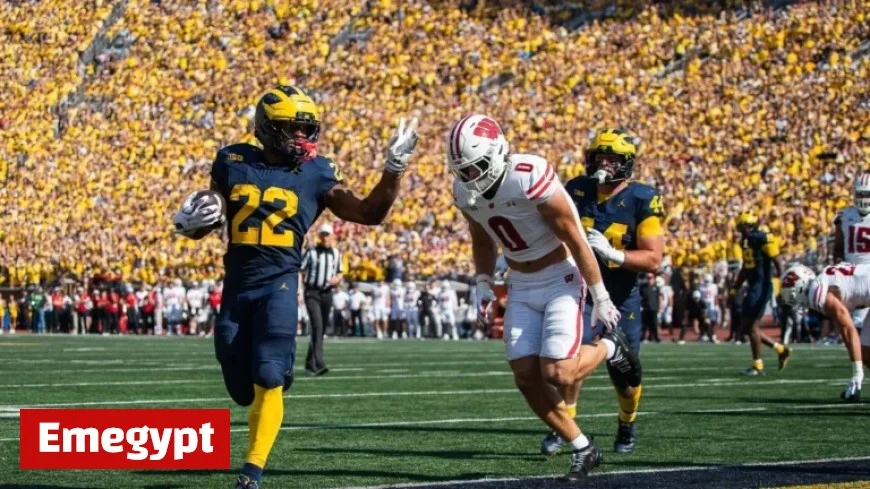 Michigan Football Prepares to Face Washington with Star RB Justice Haynes Questionable and TE Marlin Klein Ruled Out