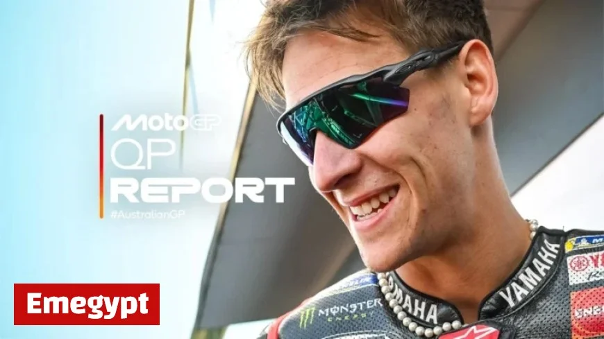 Quartararo Secures Island Pole in Thrilling Finish Bezzecchi Edged Out Miller Joins Front Row