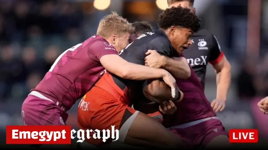 Live updates: Saracens vs Sale Sharks score and latest Premiership news