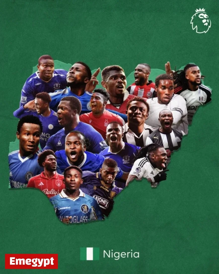 EPL Honors Nigerian Football Talent From Okocha to Iwobi