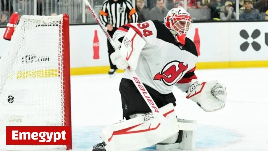 New Jersey Devils Goalie Poised for Season Debut Against Columbus Blue Jackets