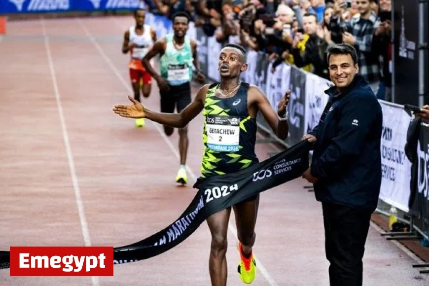 Double Champion Getachew Faces Off Against Cheptegei in Exciting Amsterdam Showdown