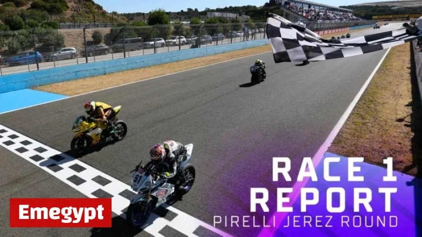 Vannucci Triumphs in Red-Flagged Race 1 Leading Salvador with Benat Fernandez at P16; Top Three Divided by Just 2 Points Before Race 2