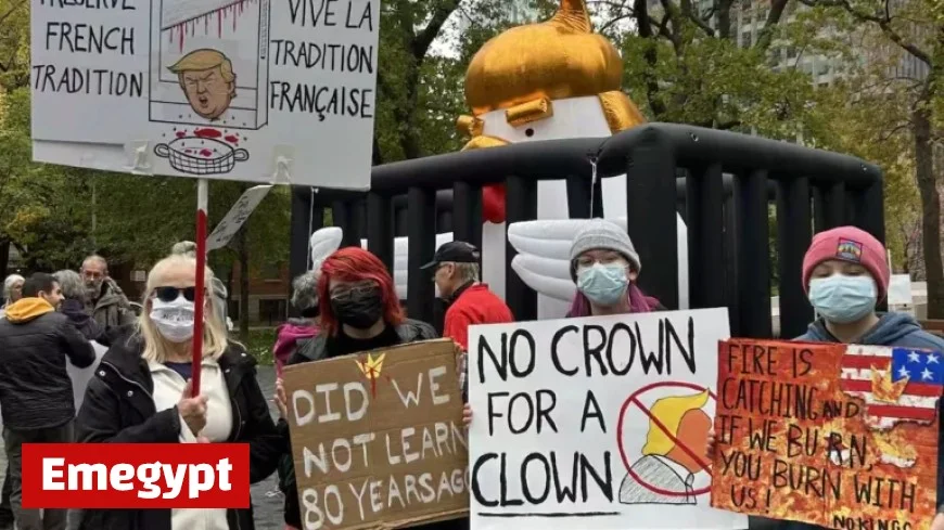 Hundreds Gather in Montreal to Protest Against Donald Trump’s Authoritarian Policies