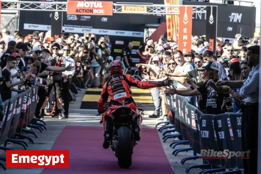 Nicolo Bulega Triumphs in Saturday’s Spanish WorldSBK Race One Keeping Title Hopes Alive for Final Showdown
