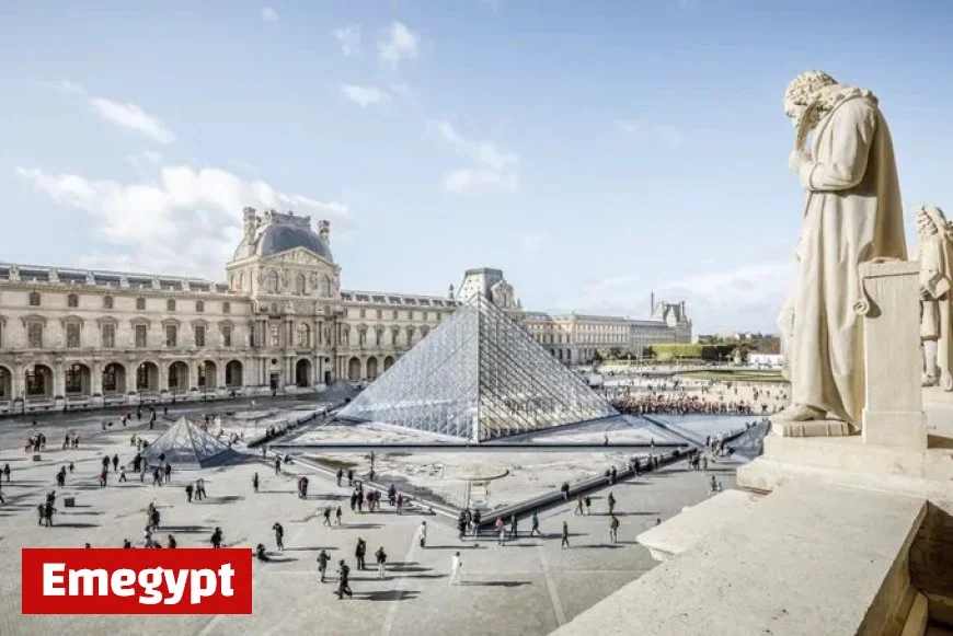 Louvre Museum in Paris Shuts Down After Jewelry Heist by Robbers Report Indicates