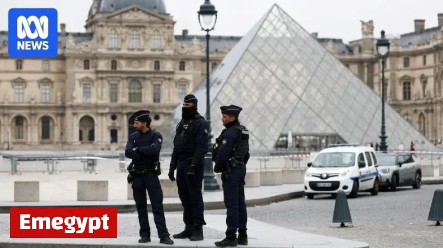 Shocking Heist Thieves Armed with Chainsaws Rob Louvre Museum in Paris