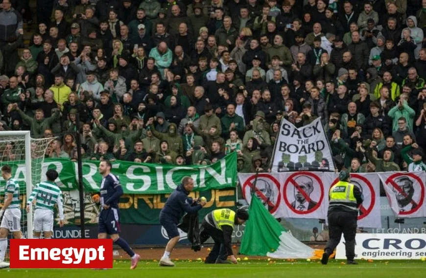 Celtic Fans Disrupt Game with Ball Toss as Dundee Celebrates First Home Win in 37 Years
