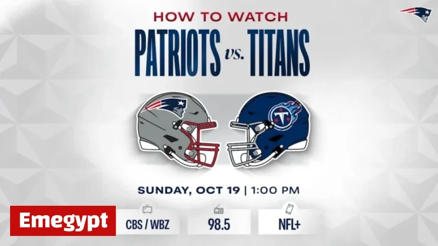 How to Stream and Tune In to Patriots vs Titans Game
