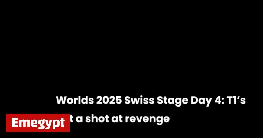 Worlds 2025 Swiss Stage Day 4: T1 Seeks Redemption in High-Stakes Rematch
