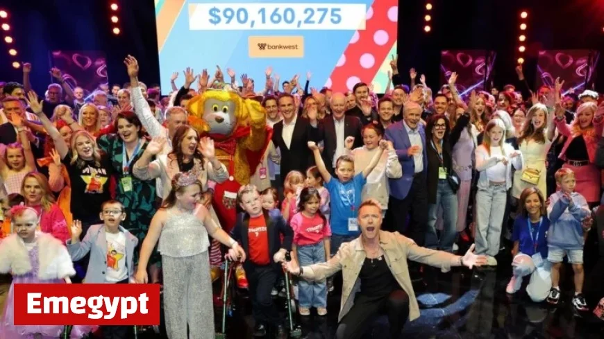 Historic Telethon 2025 Raises Over $90 Million as WA Community Unites to Support Sick Children