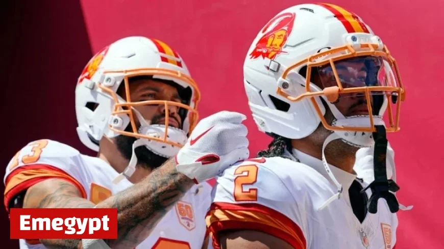 Buccaneers WRs Mike Evans and Emeka Egbuka Face Uncertain Status Against Lions Due to Hamstring Injuries